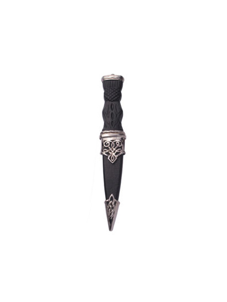 Sgian Dubs Paisley | Pewter Dress Sgian Dubs