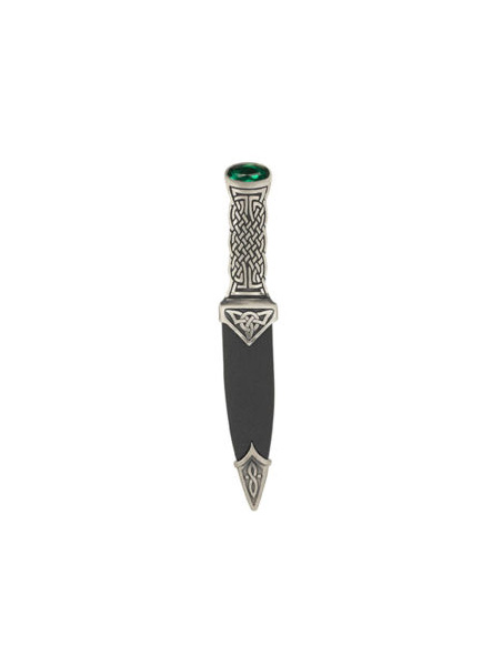 Sgian Dubs Paisley | Pewter Stone Sgian Dubs