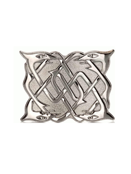 Belt Buckles Bishopton | Serpent Chrome Belt Buckle