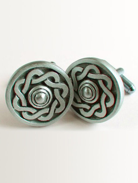 Cufflinks Paisley | Pewter Cufflinks £24