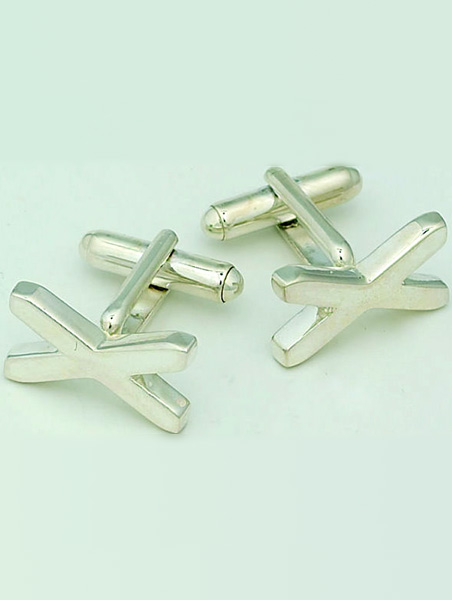 Cufflinks Paisley | Silver Plated Cufflinks £24