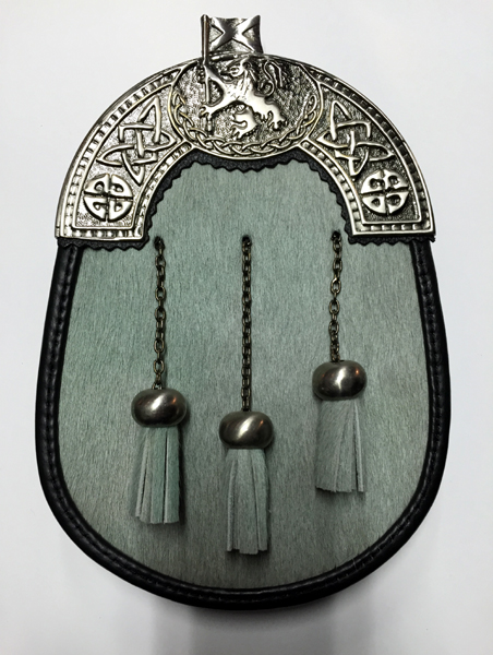 Sporrans Kilmacolm | Dress Sporran Light Bovine Antique Cantle from £145